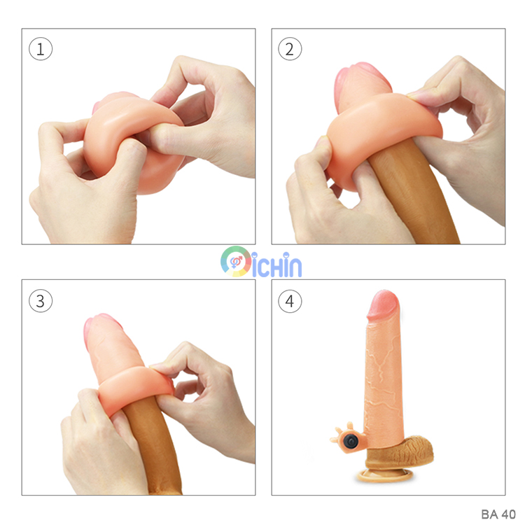  Mua Bao cao su Đôn dên Lovetoy Nature Extender gốc rung có gai mềm giá rẻ