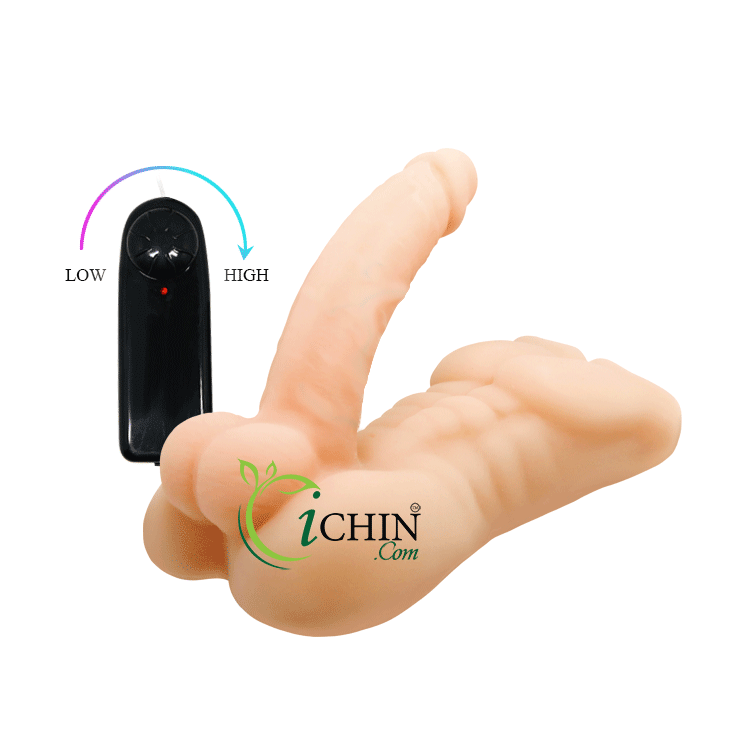  Sỉ Dương vật giả bán thân búp bê Bigger Man rung kích thích mạnh giá sỉ