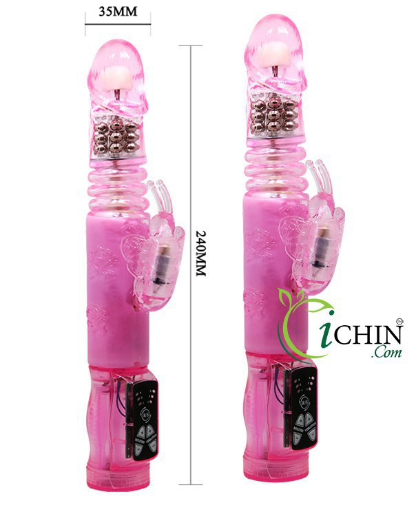  Bỏ sỉ Butterfly Crazy Rabbit tự động rung xoay thụt cho nữ thủ dâm cao cấp