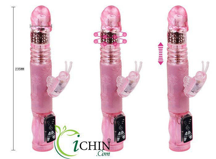  Bỏ sỉ Butterfly Crazy Rabbit tự động rung xoay thụt cho nữ thủ dâm cao cấp
