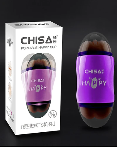  Bỏ sỉ Chisa Happy cầm tay có rung 2 đầu âm đạo miệng hậu môn hàng mới về