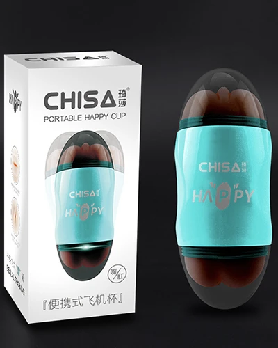  Bỏ sỉ Chisa Happy cầm tay có rung 2 đầu âm đạo miệng hậu môn hàng mới về