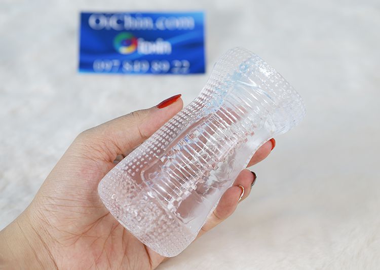  Phân phối Cốc thủ dâm trong suốt 2 đầu nhỏ gọn mới nhất