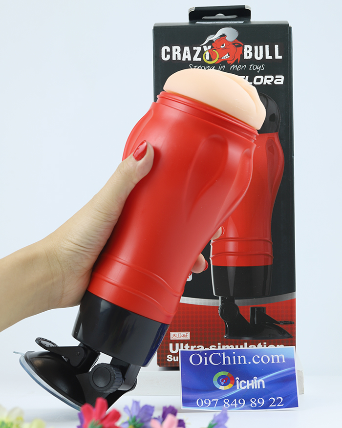  Đánh giá Âm đạo giả gắn tường Crazy Bull hít tường 10 chế độ rung kích thích có tốt không?