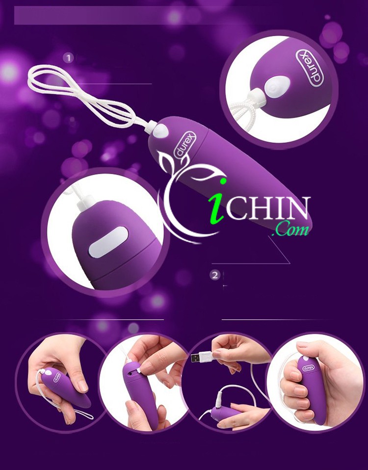  Nơi bán Trứng rung Durex S Viber cỡ nhỏ pin sạc rung mạnh không thấm nước cao cấp