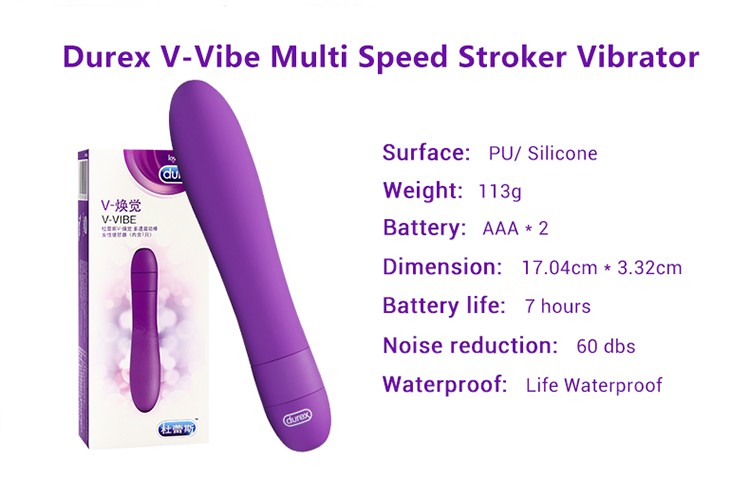 Thông tin Durex V-VIBE nhỏ gọn rung đa chế độ êm ái mới lạ hàng xách tay