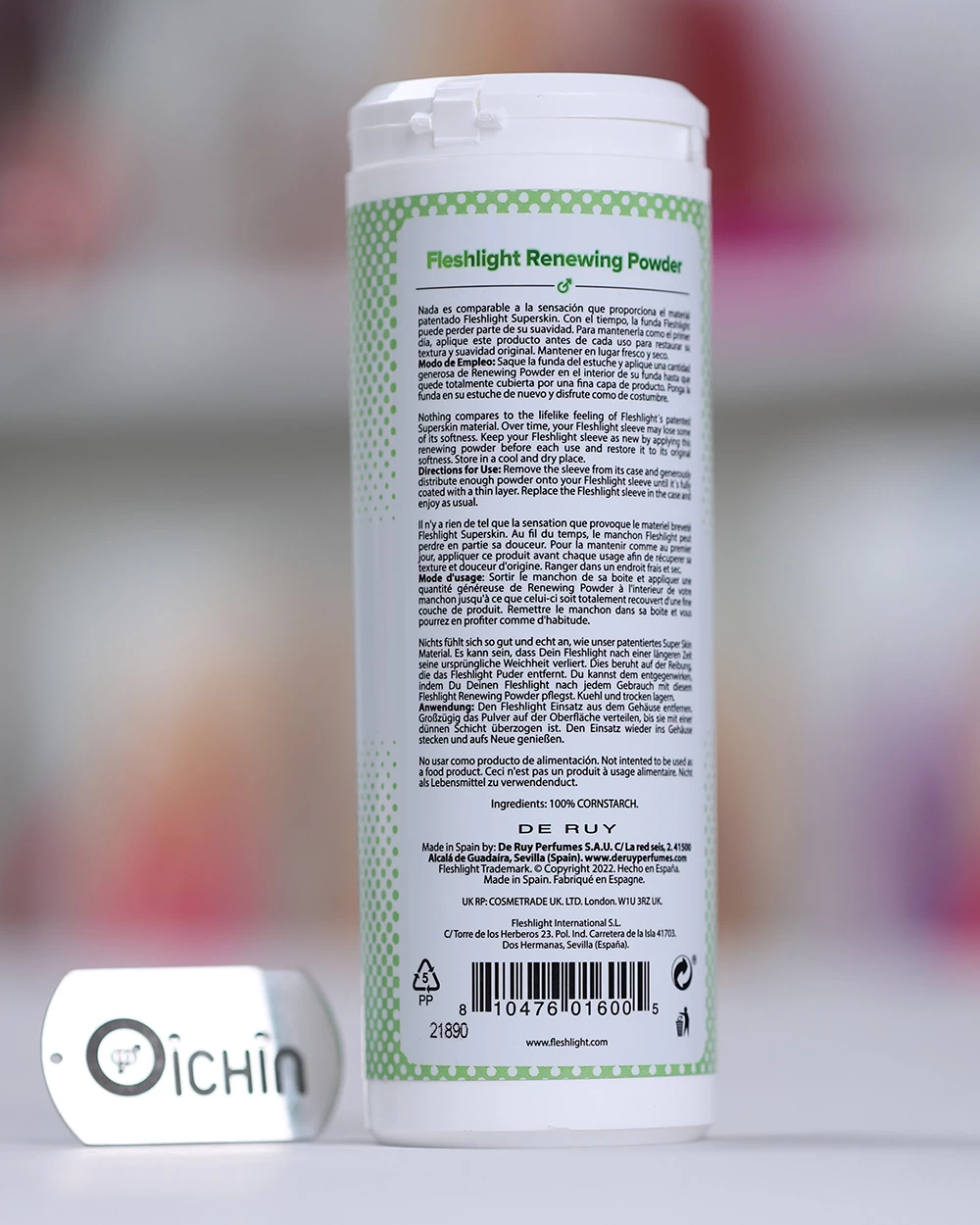  Thông tin Bột bảo quản âm đạo giả cao cấp Fleshlight Renewing Powder loại tốt
