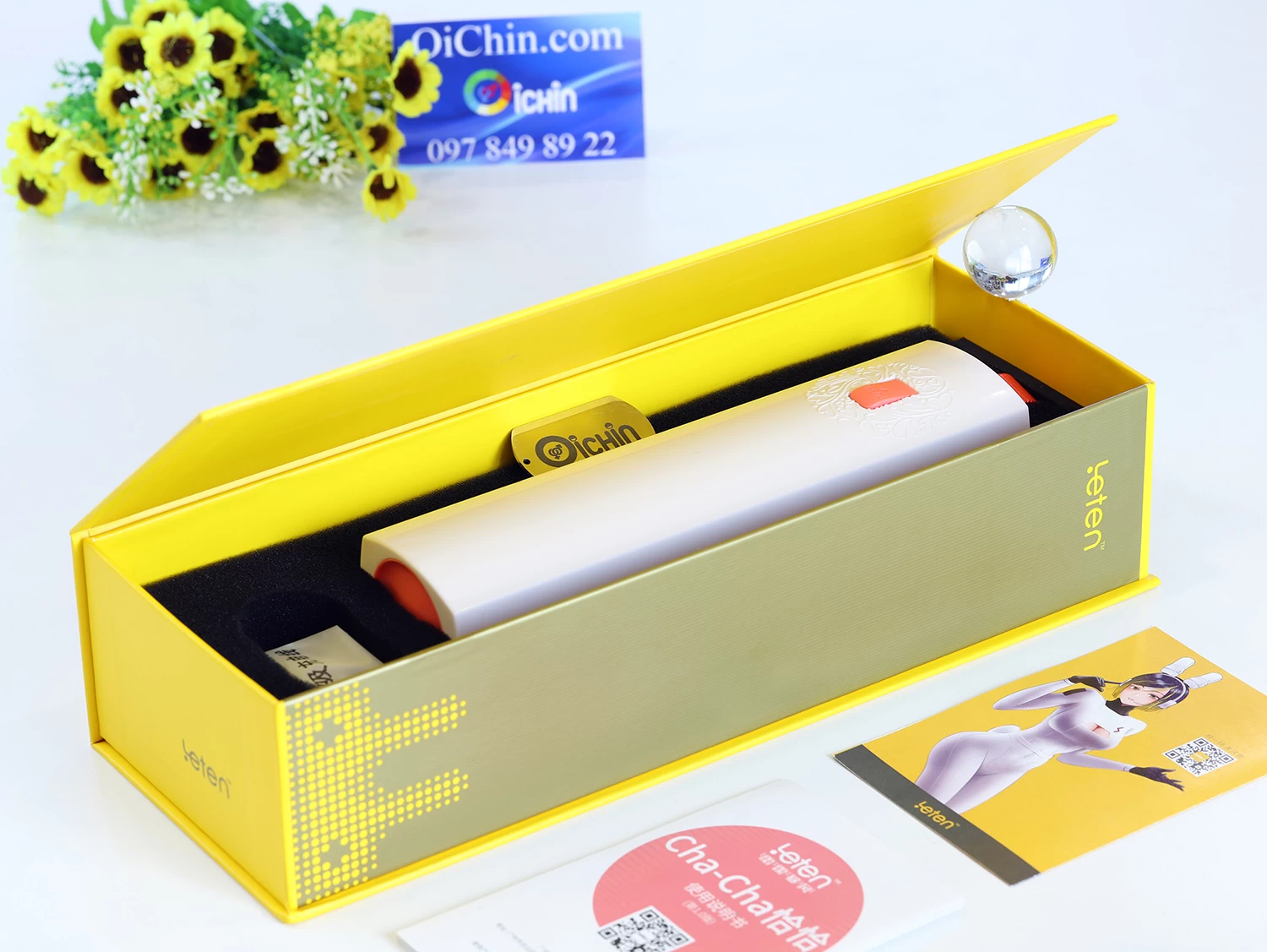 Cung cấp Leten Cha Cha Fairy Exciting rung thụt kết hợp sưởi ấm thông minh giá sỉ