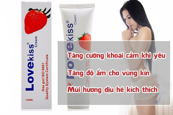  Đại lý Love Kiss 100ml hương dâu tự nhiên chính hãng