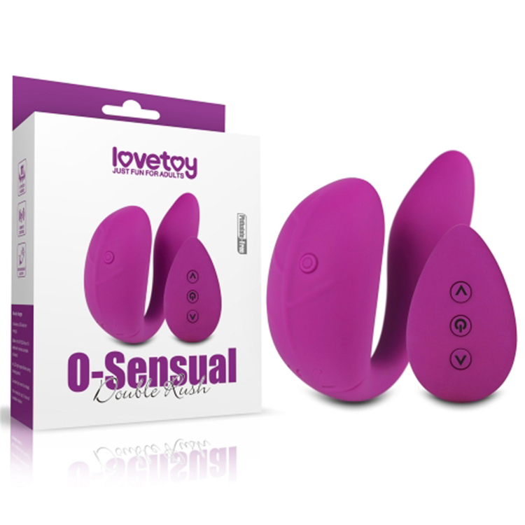  Giá sỉ Lovetoy O-SENSUAL rung mạnh 2 đầu kích thích đa điểm trong và ngoài nhập khẩu