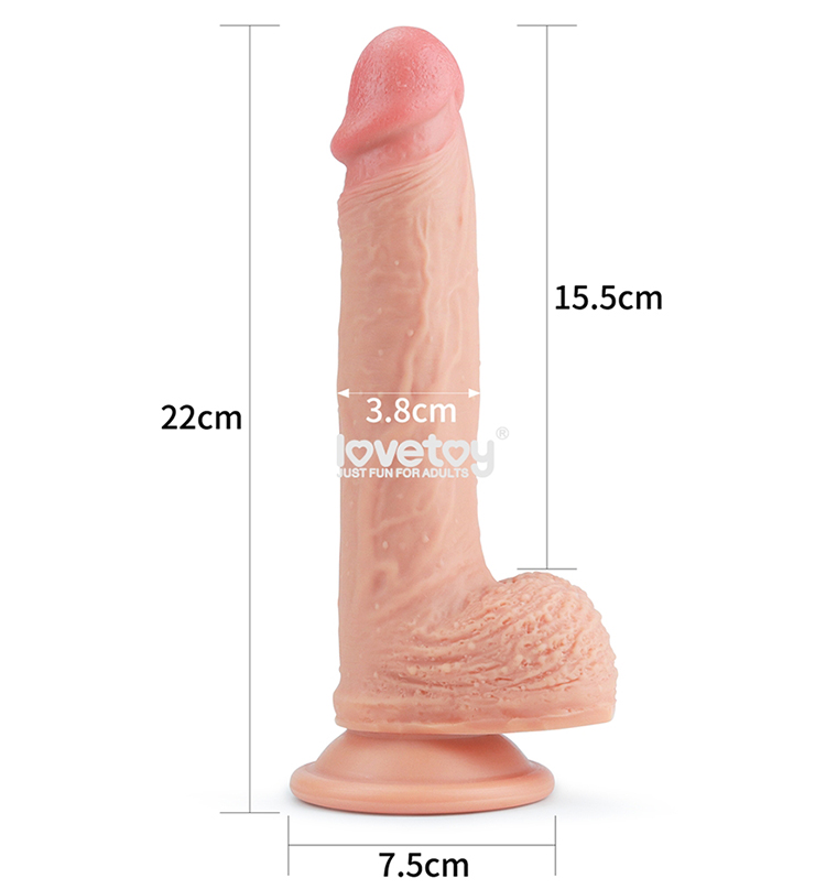  Bảng giá Lovetoy Natural 8.5 inch hít tường silicone siêu mềm mịn hàng mới về