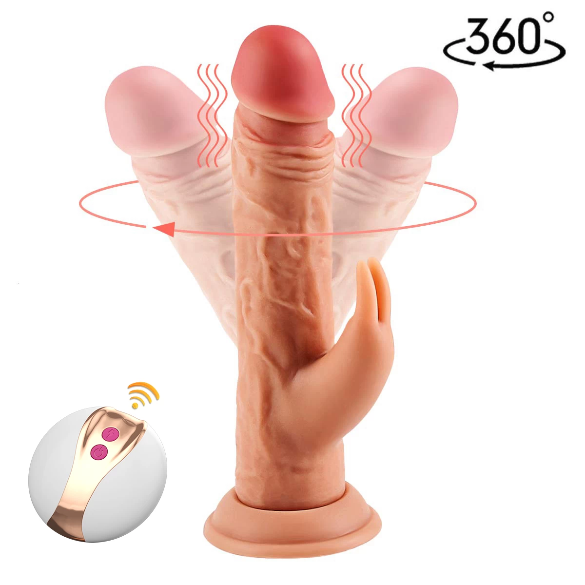  Giá sỉ Loving World Knight rung ngoáy kết hợp 10 chế độ điều khiển từ xa giá sỉ