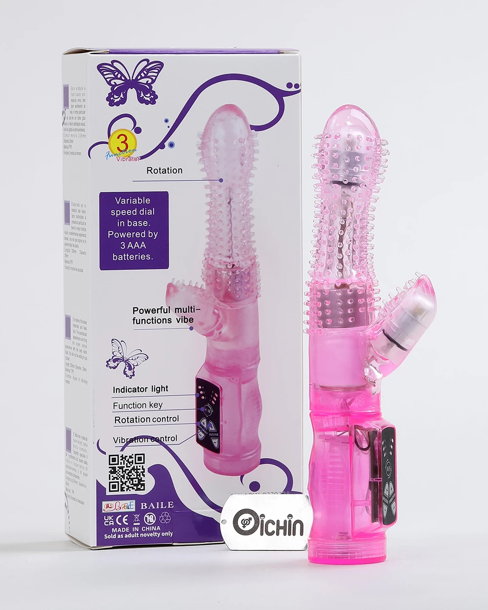  Giá sỉ Lybaile Tease có gai mềm kích thích 6 chế độ nhập khẩu