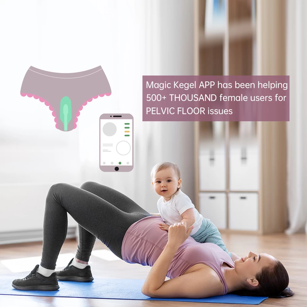  Nhập sỉ Magic Motion Fitcute Kegel Rejuve bài tập se khít và rung thông minh bằng điện thoại chính hãng