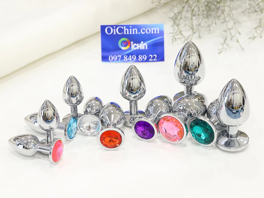  Phân phối Phích cắm hậu môn INOX an toàn nhiều màu xinh lung linh với 3 kích thước cho bạn lựa chọn loại tốt