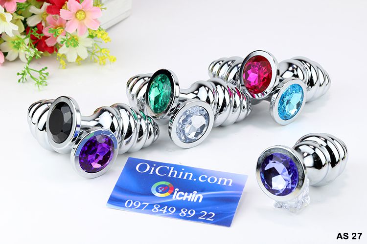  Shop bán Phích cắm hậu môn xoắn ốc iNox cao cấp đủ màu 3 kích thước hàng mới về