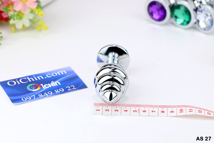  Shop bán Phích cắm hậu môn xoắn ốc iNox cao cấp đủ màu 3 kích thước hàng mới về