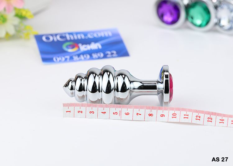  Shop bán Phích cắm hậu môn xoắn ốc iNox cao cấp đủ màu 3 kích thước hàng mới về