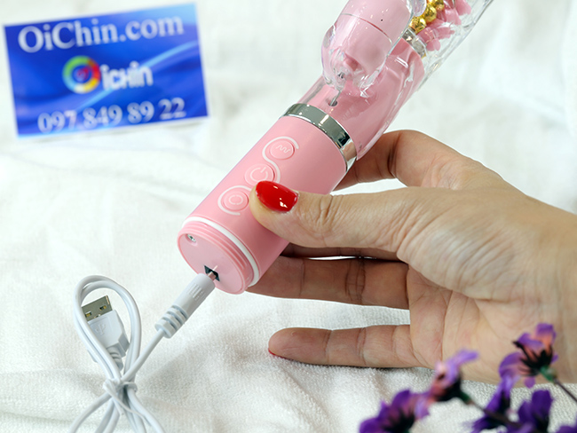  Bảng giá Pink Rabbit Penis rung xoay đa chế độ pin sạc nhập khẩu