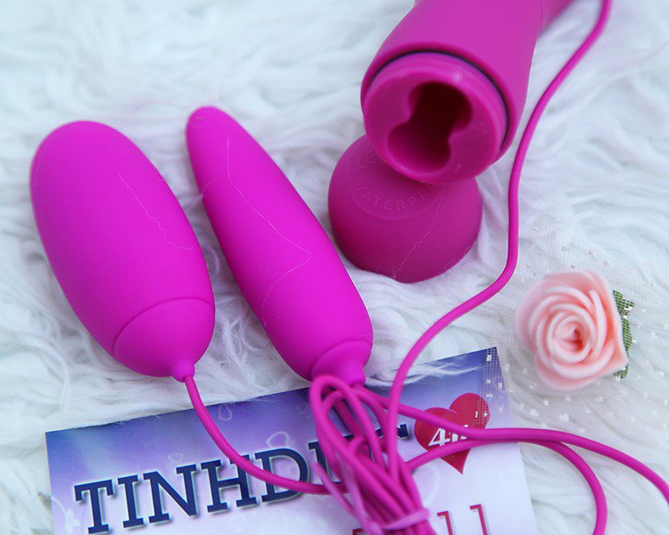  Phân phối Pretty Love Irma hai đầu silicone mềm mịn rung cực mạnh hàng xách tay