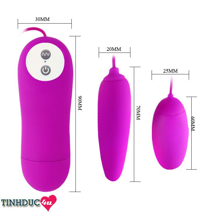  Phân phối Pretty Love Irma hai đầu silicone mềm mịn rung cực mạnh hàng xách tay