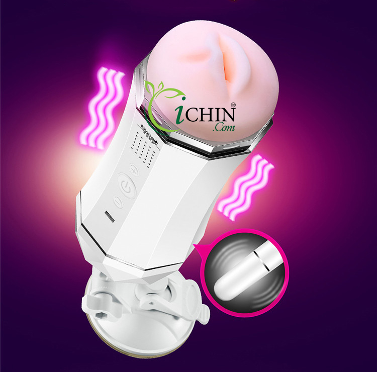  Đại lý Âm đạo giả SECWELL 2 đầu âm thanh rên có rung gắn tường hàng xách tay