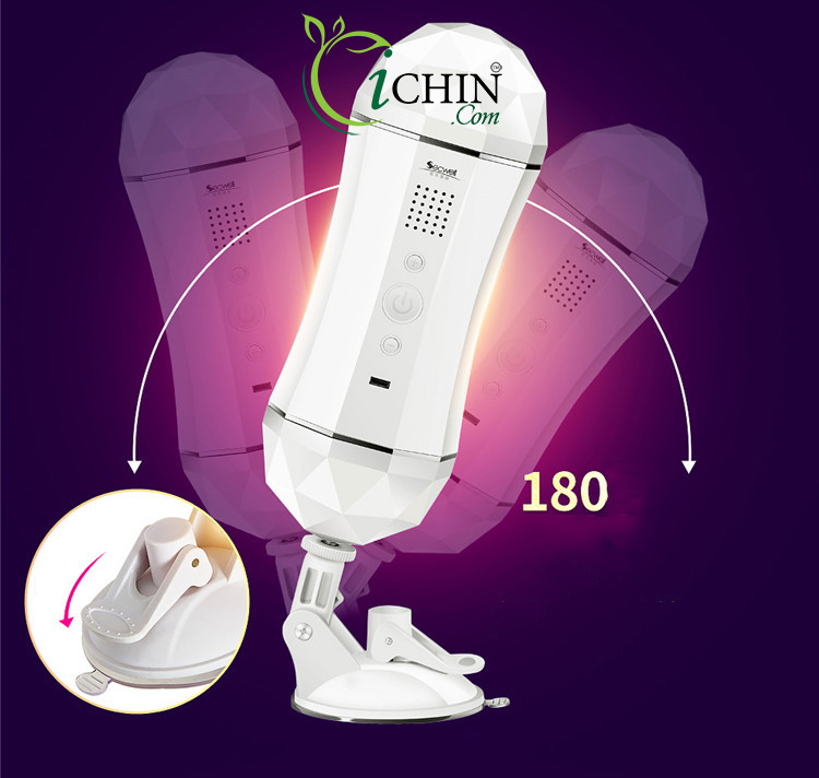  Đại lý Âm đạo giả SECWELL 2 đầu âm thanh rên có rung gắn tường hàng xách tay