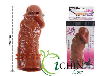 Cung cấp Bao cao su đôn dên WOLFTOOTH SLEEVE màu nâu có gai gân bi có tốt không?