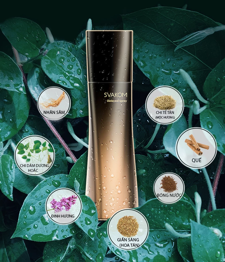  Sỉ Svakom Miracle Men Delay xịt kéo dài thời gian quan hệ cao cấp