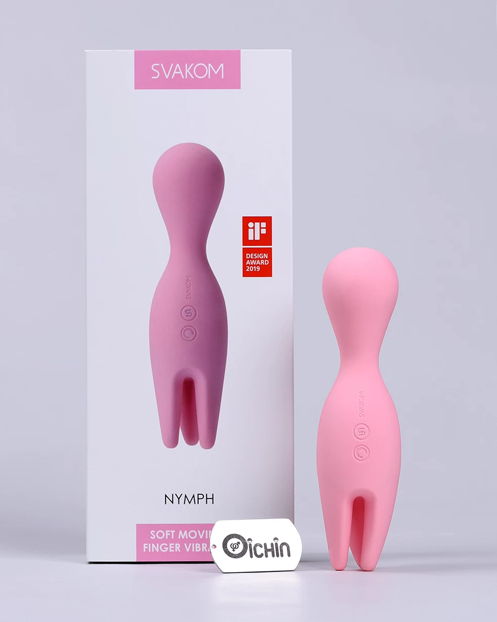  Phân phối Svakom NYMPH rung 2 đầu 25 chế độ cho đầu ti và âm đạo cao cấp