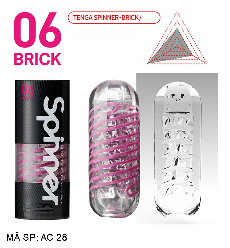 Cung cấp Tenga Spinner xoắn ốc 6 kiểu dáng độc đáo nhập khẩu Cung cấp Tenga Spinner xoắn ốc 6 kiểu dáng độc đáo nhập khẩu