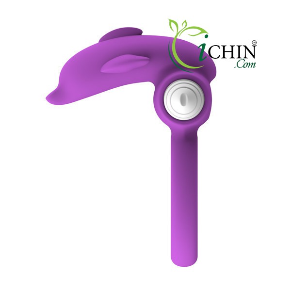  Phân phối Vòng rung Dolphin đeo gốc dương vật massage âm đạo phụ nữ hàng xách tay