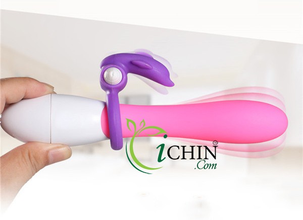  Phân phối Vòng rung Dolphin đeo gốc dương vật massage âm đạo phụ nữ hàng xách tay