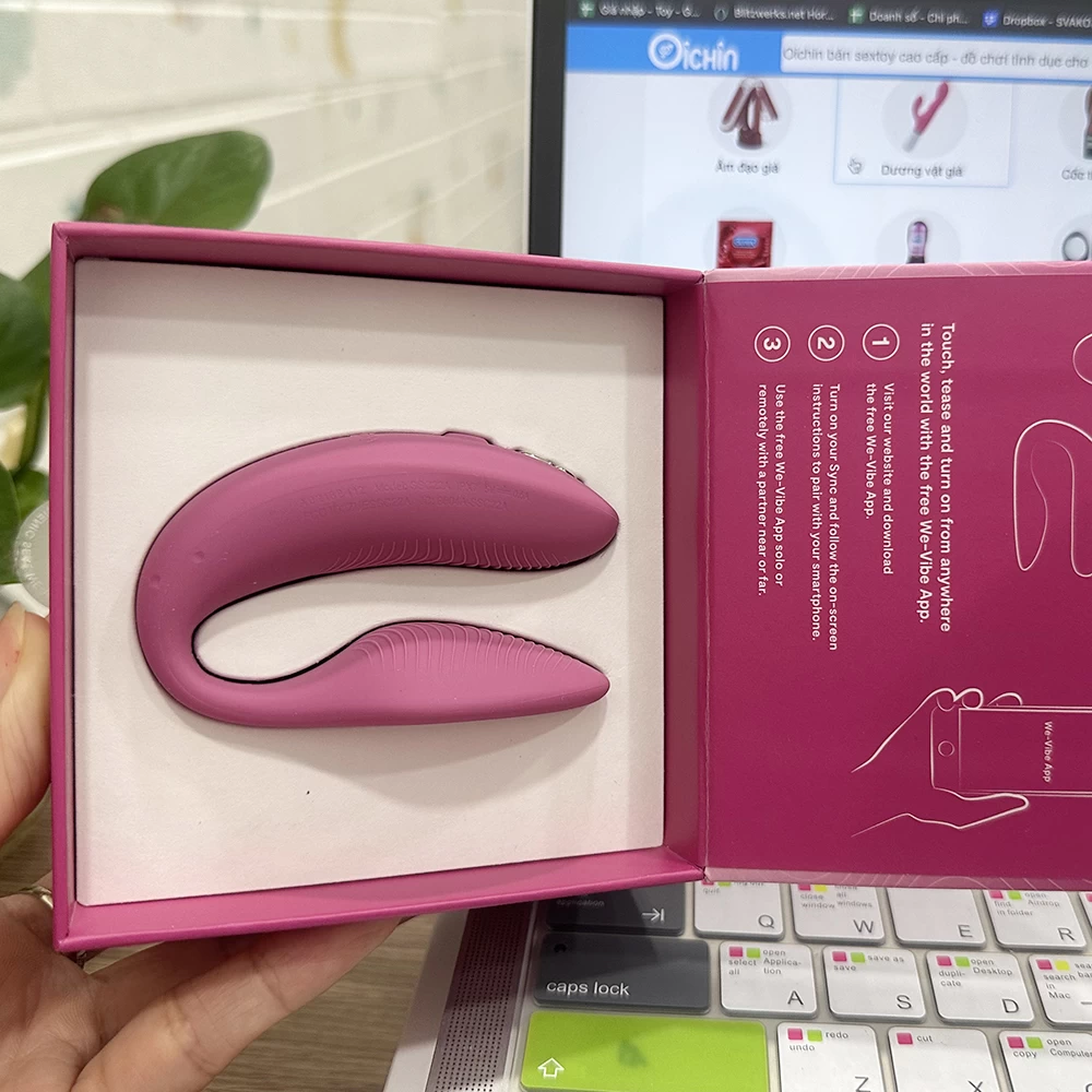 Shop bán We-vibe SYNC rung 2 đầu không giới hạn thương hiệu cao cấp đến từ Canada cao cấp