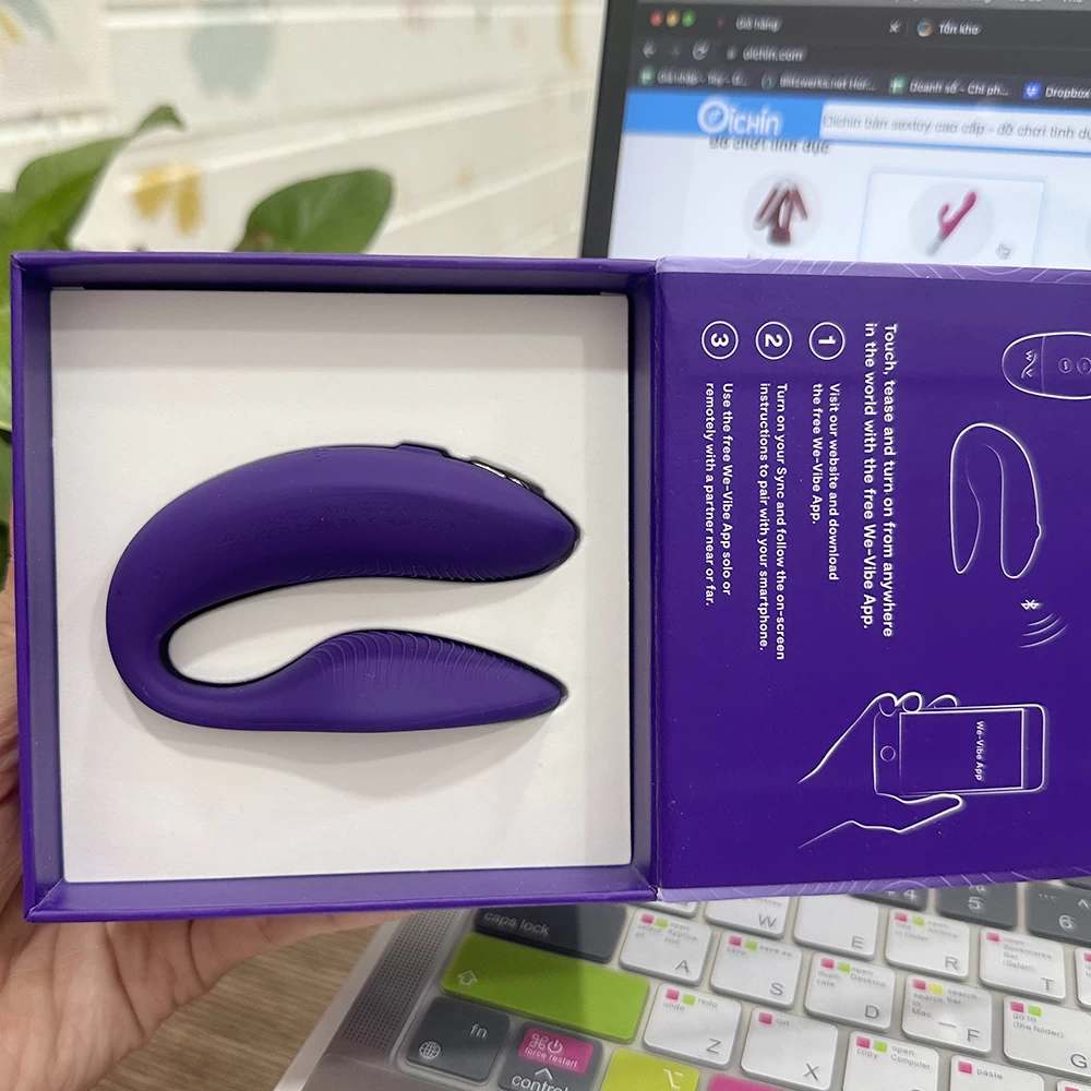  Shop bán We-vibe SYNC rung 2 đầu không giới hạn thương hiệu cao cấp đến từ Canada cao cấp
