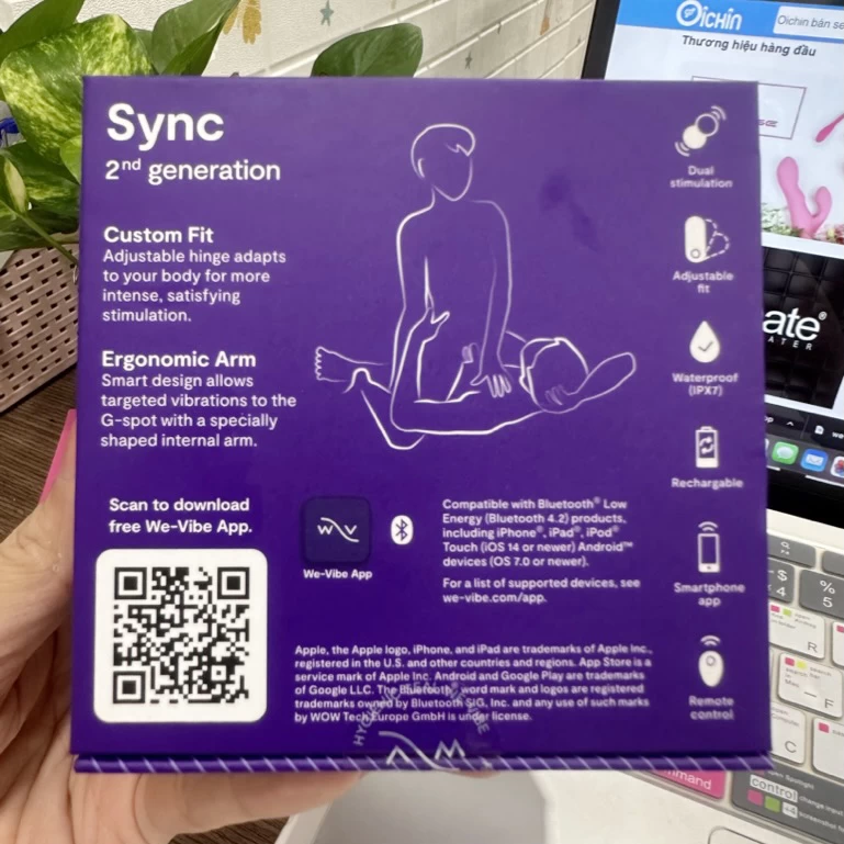  Shop bán We-vibe SYNC rung 2 đầu không giới hạn thương hiệu cao cấp đến từ Canada cao cấp